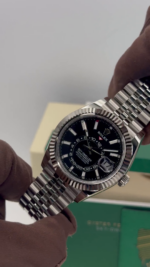 Rolex  Sky-Dweller 42mm 336934-0008 Stainless Steel Black Dial Oyster - Image 9