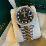 Rolex  Datejust 36mm 126283 Bright Black Dial Oyster Bracelet Watch - Image 11