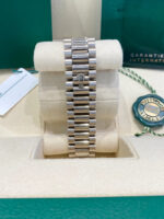 Rolex  Day-Date President 40mm White Gold Grey Rhodium Index Dial - 228239 - Image 9
