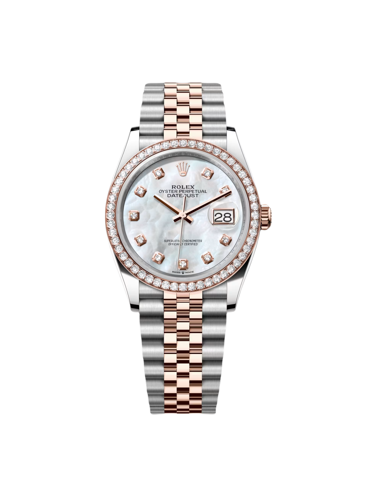 FCADBBC7-5113-65A4-0659-5A15C8705B1D.png Rolex Datejust 36mm 126281 Mother-of-Pearl Dial Jubilee Bracelet - Image 1