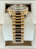 Rolex  Day-Date President 40mm Yellow Gold White Roman Dial Diamond Bezel - 228348rbr - Image 5