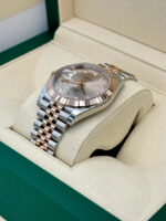 Rolex Datejust 41mm 126331 Sundust Diamond Jubilee Steel and Everose Gold Watch - Image 4