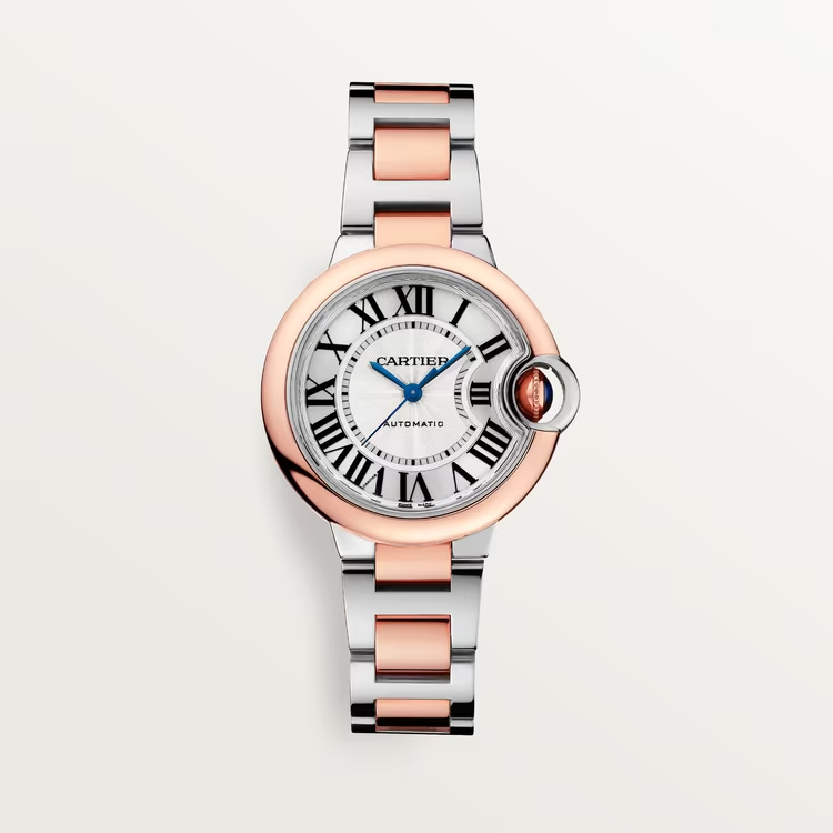 FD4AA747-EC75-6268-6924-14943161629E.png Cartier BALLON BLEU Rose Gold Mix 33mm - Image 1