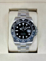 Rolex GMT-Master II 40mm 126710GRNR-0004 Black Dial Oyster Watch - Image 3