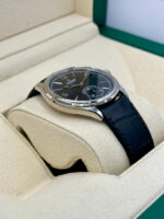 Rolex 1908 White Gold Black Dial Black Alligator Strap - 52509-0002 - Image 4