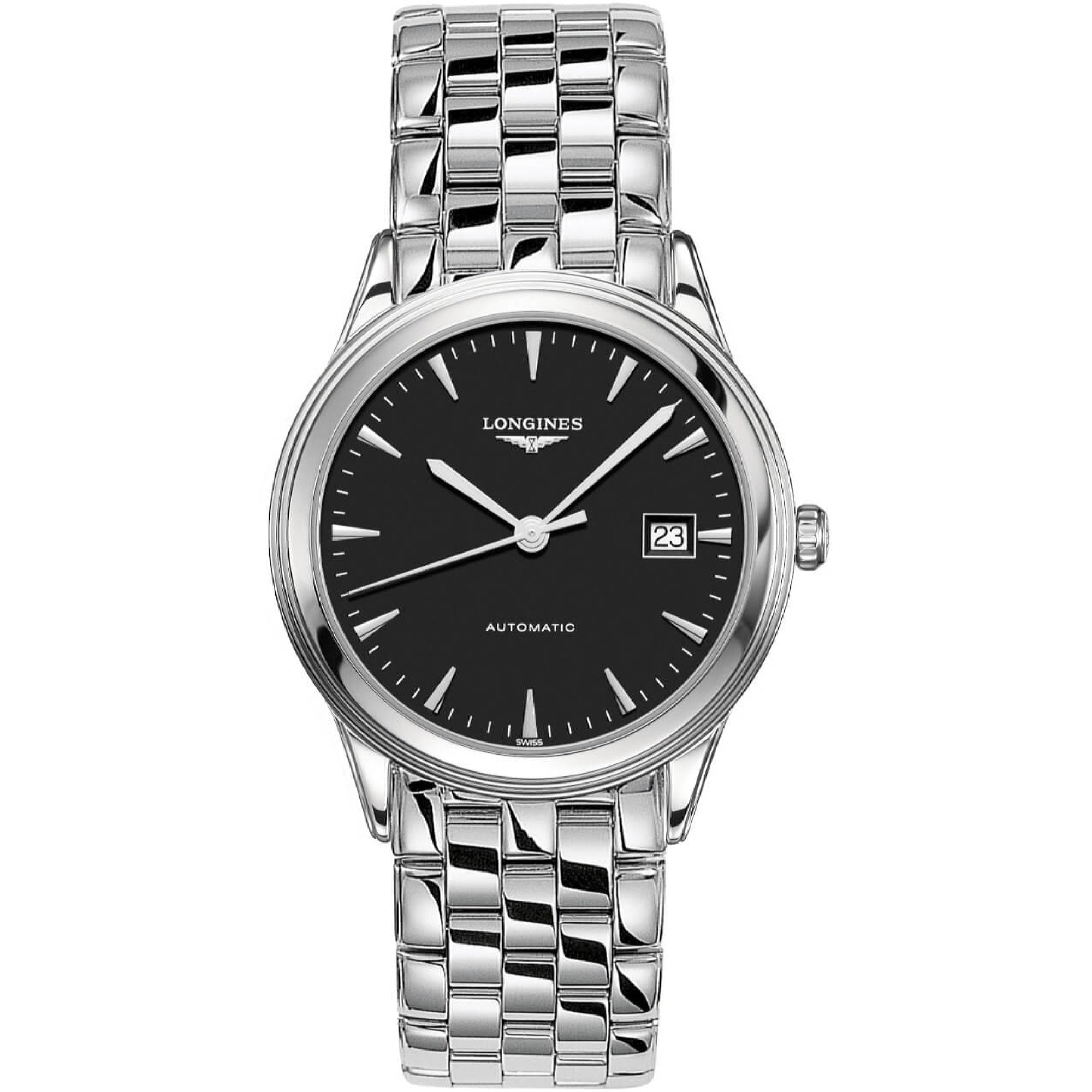 FD921C6F-EFCE-1C3E-383C-0D03F5A39E72.jpg Longines Unisex L4.974.4.52.6 Flagship Stainless Steel Watch - Image 1