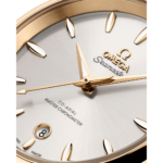 OMEGA Seamaster Aqua Terra 41 mm Atlantic blue Dial Stainless Steel and Sedna™ 18k Yellow Gold Bracelet 220.20.38.20.02.002 - Image 3
