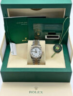 Rolex  Datejust 36mm 126283 White Dial Jubilee Bracelet Watch - Image 9