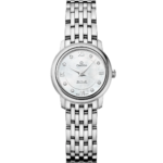 Omega De Ville Prestige 24.4 mm White Dial with Diamonds Stainless Steel Bracelet 424.10.24.60.55.001