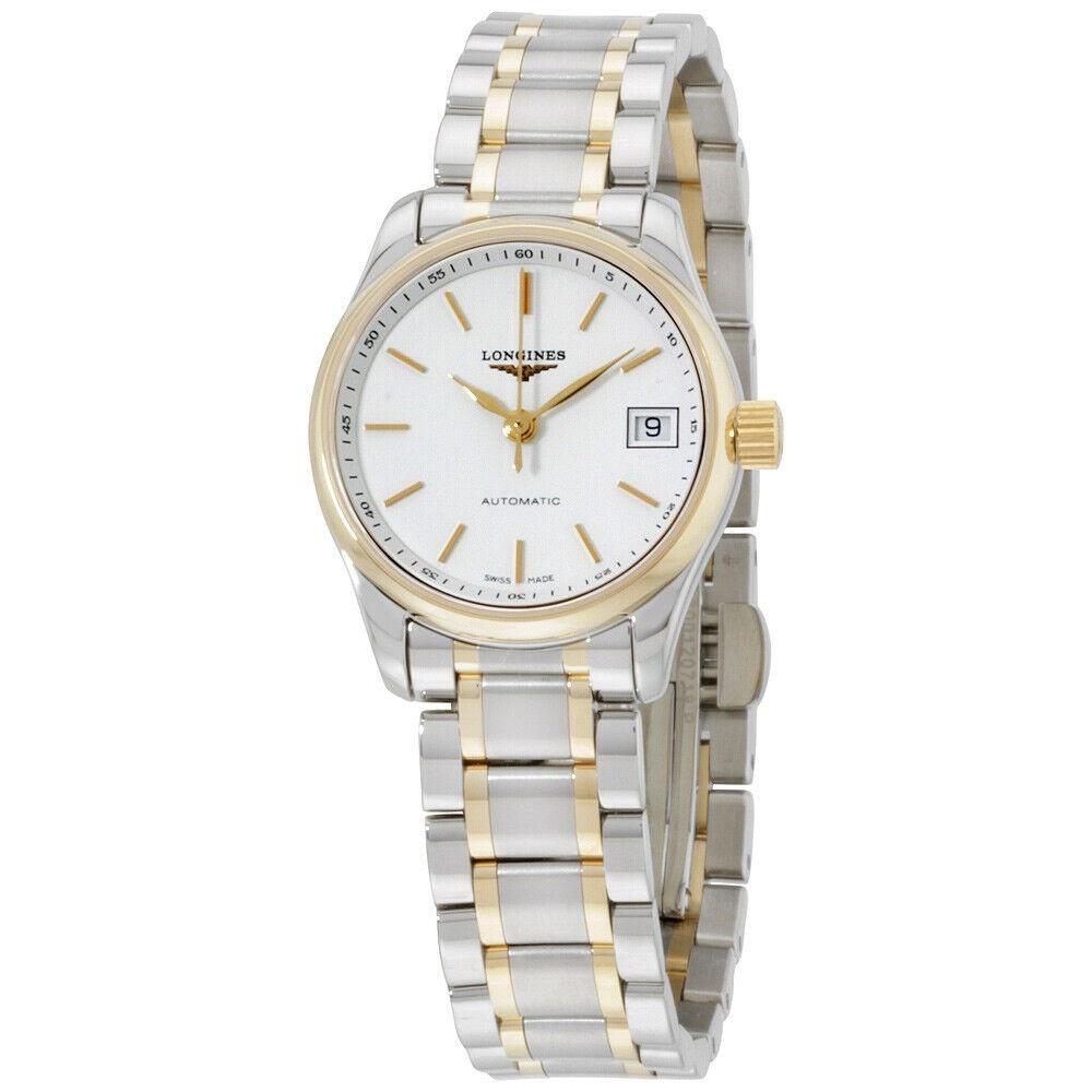 FE78113F-B0F0-B3E3-B3E9-A4C6DF486CF0.jpg Longines Women's L2.128.5.12.7 Master Two-Tone Stainless Steel Watch - Image 1