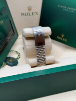 Rolex  Datejust 41mm  White Index Oyster Stainless Steel Men’s Watch - 126334 - Image 8