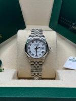 Rolex Lady-Datejust 279160  Oyster Perpetual 28mm White Dial Oyster Bracelet - Image 10