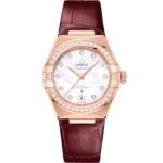 Omega Constellation Ladies' Selection 29mm Sedna™ gold on leather strap 131.58.29.20.55.002