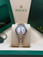 Rolex Lady-Datejust 28mm  m279160 Oyster Perpetual Silver Dial Oyster Bracelet - Image 3