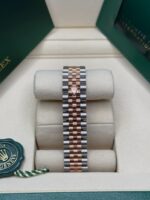 Rolex Datejust m278381-0027/0028 Chocolate Diamond 31mm Dial Diamond-Set Bezel and Oyster Bracelet Watch - Image 7