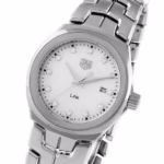TAG Heuer Link Date Quartz Date Mother Of Pearl 32mm Ladies Watch WBC1312.BA0600 - Image 2