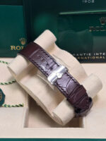 Rolex 1908 White Gold White Dial Brown Alligator Strap - 52509-0006 - Image 6