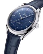 Omega De Ville Trésor 40mm Blue Dial Stainless Steel Strap 435.13.40.21.03.001 - Image 2