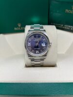 Rolex  Datejust 36mm 126234 Datejust Aubergine Purple Diamond Roman Oyster Stainless Steel - Image 11