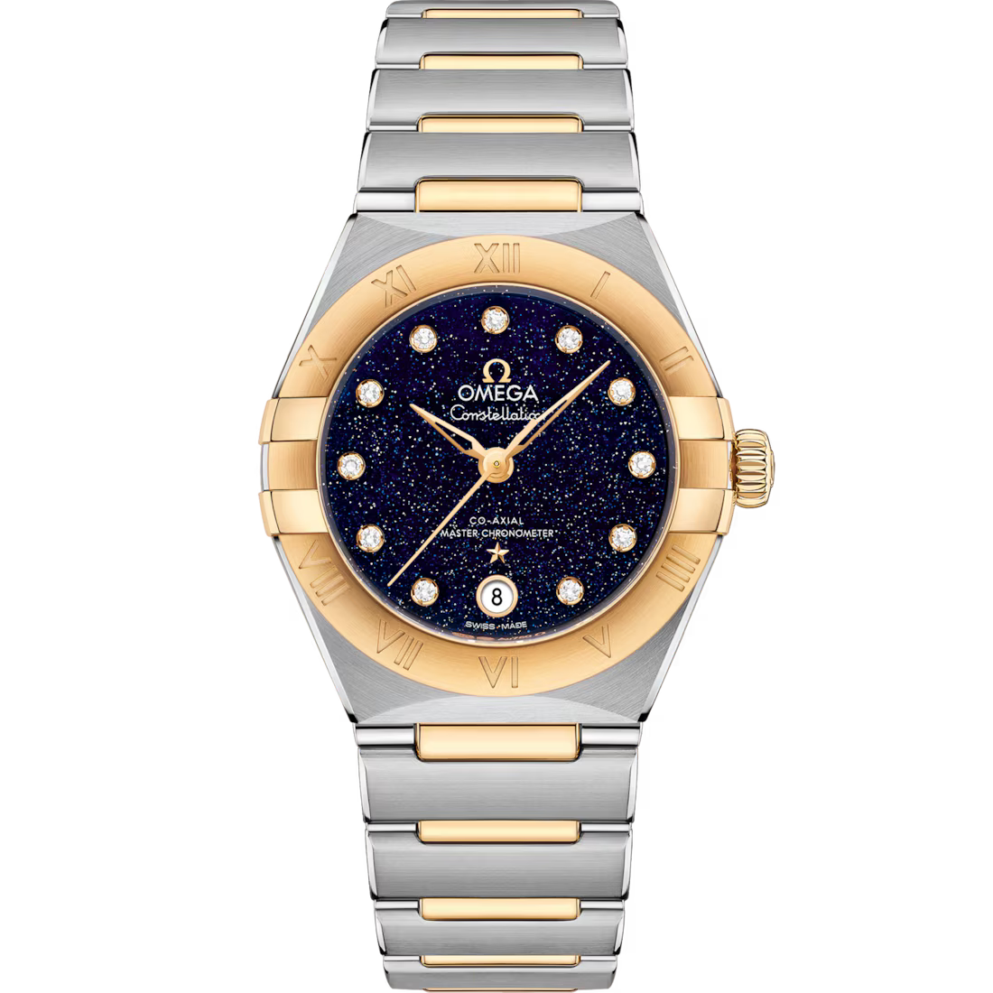 FFFD9DFE-685F-060C-18D8-D58A93E101B6.avif Omega Constellation Ladies' Selection 29mm steel ‑ yellow gold on steel ‑ yellow gold 131.20.29.20.53.001 - Image 1