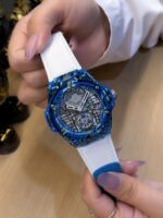 Hublot Big Bang Tourbillon Novak Djokovic GOAT Edition Blue Replica 44mm - Image 4